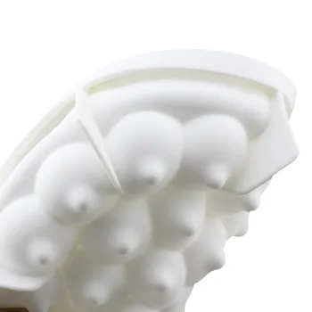 DIY3D balta silikono torto formą , apvalios kalvos formos silikono pelėsių šokoladas, Duona, Desertai Mousses Tortas bakeware Kepimo įrankiai