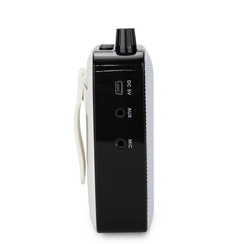 SHIDU Nešiojamų Balso Stiprintuvo Belaidžio UHF Mikrofono Asmens Mini Hifi Stereo AUX Garso Garsiakalbio Mokytojams Instruktorius M500