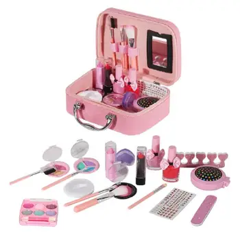 Mada Vaikams, Kosmetika Make Up Nustatyti Saugus Skalbti Vaikų Makiažas Rinkinio Dėžutė Princesė Grožio Apsimesti Žaisti Žaislai Mergina Žaislai