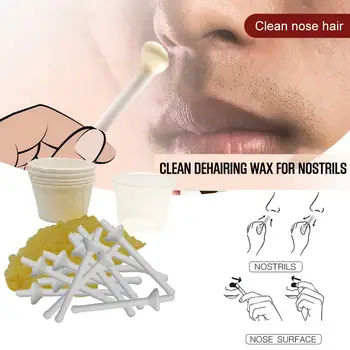 Nešiojamų Nosies Plaukų Šalinimo Vašku Rinkinys Vyrams Ir Moterims Aukštos Kokybės Profesionalios Plaukų Šalinimo Kosmetikos Reikmenų Wax Stick