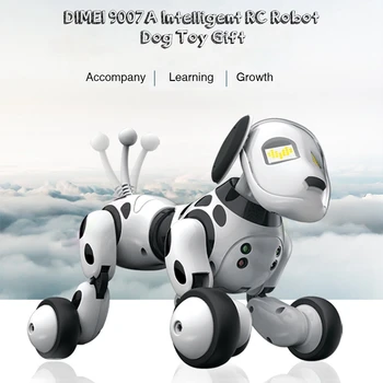 Protingas Robotas Šuo 2.4 G Bevielis Nuotolinio Valdymo Žaislas Vaikams intelektinių Kalbėti Robotas Šuns Žaislas Elektroninių Pet Gimtadienio Dovana