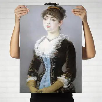 Namo Apdaila Spausdinti Drobė Menas, Sienų Nuotraukas Kambarį Plakatas Paitings prancūzijos Edouard Manet Oli Neįrėminti Brėžiniai Moteris