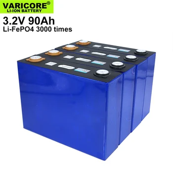 4PCS VariCore 3.2 V 90Ah LiFePO4 baterija, gali sudaryti 12V baterija Ličio-geležies phospha 90000mAh Gali padaryti Valtis baterijas, automobilių batteriy