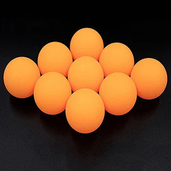 50 vnt 40 mm stalo teniso mokymo kamuolius, ping pong kamuolius, Yelow/Balta Atsitiktinis