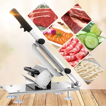 SUSWEETLIFE Mėsos Slicer Mašina Buitinių Mėsos Cutter Automatinė Mėsos Pristatymo Darbalaukio mėsmalė, Sušaldyti Lengva-cut