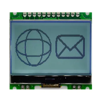 12864 Dot Matrix Modulis 12864G-086-P LCD Dispaly Modulis su Apšvietimu KD 5V