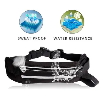 Naujas Lauko sporto kišenės Unisex Anti-theft mobilųjį telefoną, kuriame veikia diržo vandeniui vyrų ir moterų taktinis nematomas veikia krepšiai