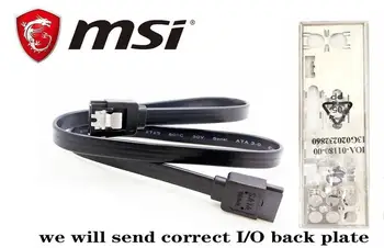 Originalus plokštė MSI Z270 ŽAIDIMŲ PLIUS DDR4 LGA 1151 64GB USB2.0 USB3.1 VGA 14nm Darbastalio Plokštė