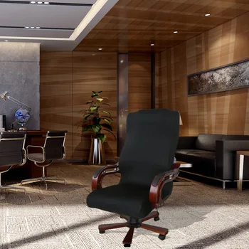 L Dydžio Kietosios Spandex Biuro kėdė padengti Kompiuterio elastinga kėdžių Užvalkalai sėdynių Porankis Kėdžių dangose Ruožas Sukasi Lift& M dydis