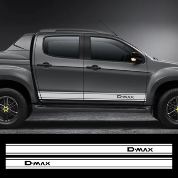 Už Izusu Dmax D-Max Automobilių Lipdukai Pusės Kūno Durų Juostele Gradientas Stiliaus Grafikos Vinilo Auto Automobilių Reikmenys Lipdukai 