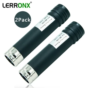 LERRONX 2VNT NI-MH Baterijos 3.6 V 3000mAh Pakeitimo Bateria Black & Decker Versapak VP100C VP105C VP110C VP143