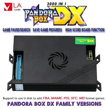Pandora box dx 3000 arcade mašina žaidimo lentos šeimos versiją, 3p 4p žaidimas 3d mortal kombat