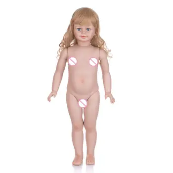 30 colių Full sunku vinilo nekilnojamojo baby doll didžiulis bebe atgimsta bamblys mergina dress modelis Kalėdinė Dekoracija populiarus dovanų žaislų lėlės