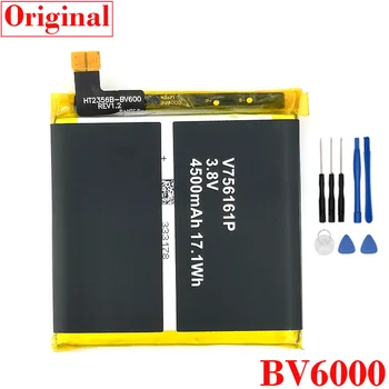 Originalus 4500mAh BV6000 Baterija Blackview BV6000 BV6000S Telefono Naujausias Gamybos Aukštos Kokybės Baterija+Sekimo numerį