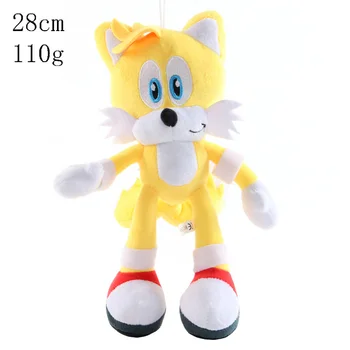 27cm Sonic Pliušinis Lėlės Anime Pav Žaislai, Sonic the hedgehog Pliušiniai Žaislai Vaikams Simbolių Dovana