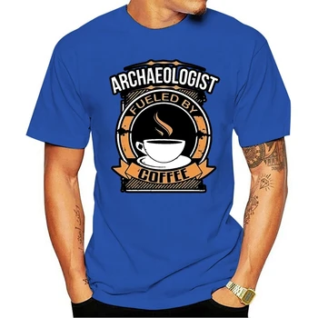 Engraçado dos homens da arqueologia ar kavinėje 2021 laisvalaikio mada marškinėliai medvilnė