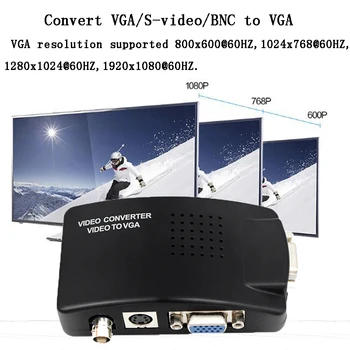 BNC ir VGA Video Converter 
