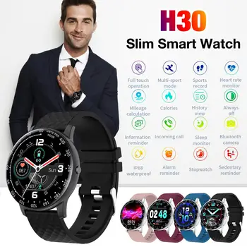 2020 Naujas Smart Žiūrėti Visą Touch IP68 Vandeniui Smart Laikrodžiai Sporto Apyrankę Profesinės Sveikatos Stebėjimo Apyrankės Smartwatch