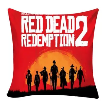 Žaidimas RDR Red Dead Redemption 2 John Marston 40*40cm, Sofa-Hugging Užvalkalas Pagalvė Padengti Dovana LOVA/SOFA/AUTOMOBILIŲ Puošimas Cosplay