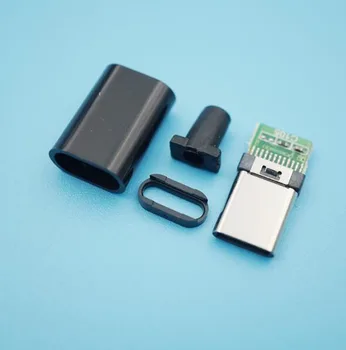 100vnt USB Duomenų Litavimo C Tipo USB Power Duomenų lizdas, jungtis remontas telefono mobilieji telefonai
