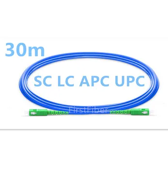 30m SC/LC APC/UPC Pluošto Šarvuotos Patch Kabelis optinis Patch cord, Anti-žiurkės įkandimo, jumper Simplex Vieną Režimas