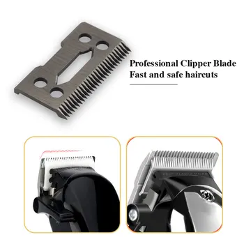 Nerūdijančio Plieno Clipper Priedai BarberShop Tiesioginio Pjovimo Galvos Elektrinės Žoliapjovės Skustuvas Profesionali Plaukų Clipper Keičiamomis