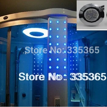 10vnt vandeniui SMD5050 0,5 w rgb LED garo kambarys Šviesos spa baseinas mažas star led lubų šviesos su 1pc valdytojas ir 1pc adapteris