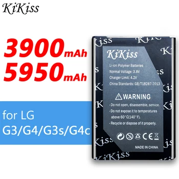 KiKiss BL 51YF/53YH/54SH/49SF Baterija LG Optimus G3 G4 G3s G3C G4C G4S D724 D855 H815 H840 BL-54SH BL-51YF BL-53YH