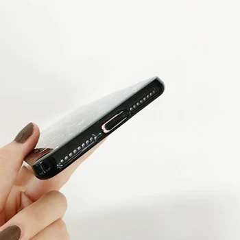 Snaigės Epoksidinės blizgučiai telefono dėklas Skirtas iphone 11 11Pro Max blizgučiai Bling silikoninis Dangtelis, skirtas 
