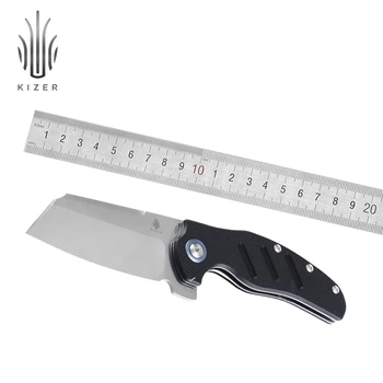 Kizer išgyvenimo peilis C01C XL aviganis V5488C1 sulankstomas peilis peilis, naudojamas lauko kempingas virtuvės peilis