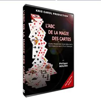 Philippe Molina – L'ABC De La Magie Des Cartes ( 1 - 9 Tūrio) - Magija Gudrybės