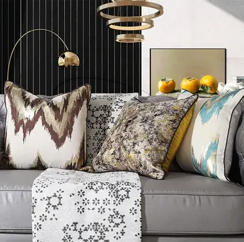 Mados geometrinis tendencijos dekoratyvinis mesti pagalvę/almofadas atveju 30x50 40x60 45 50,patogi pagalvėlė padengti namų dekoravimo