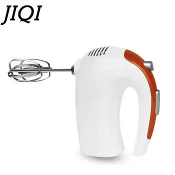 JIQI Daugiafunkcinių Mini Electric Maisto Maišytuvas 220V 5 Greičio Nešiojamą Kiaušinių Spragilas Šluotelė Virtuvės kombainą Namų Kepimo Įrankis