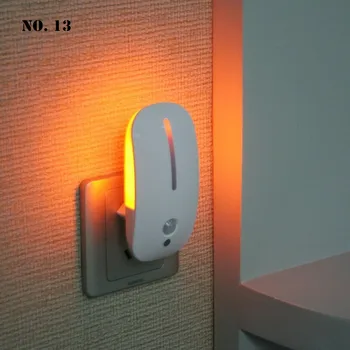 Mini LED Nakties Šviesos Kūno Judesio Jutiklis, Šviesos, Judesio Jutiklis 
