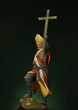 Asamblėjos Unpainted Mastelis 1/24 75mm, senovės žmogus stovi paveikslas Istorinių Derva Modelis Miniatiūrų Rinkinys