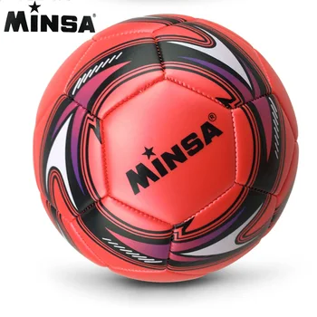 Naujas Prekės ženklas 2017 MINSA Oficialus Standartas Futbolo Kamuolys Dydis 5 Mokymo Futebol Futbolo Kamuolys futbol Rungtynės Voetbal Bal