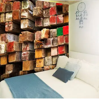 3D Medienos Sienos Meno Gobelenas Bohemijos Apdailos Psichodelinio Gobelenas Hipių Sienos Kabo Gobelenai už Kambarį Miegamojo Sienos