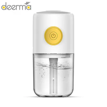 Naujas Deerma Mini USB Ultragarso Rūkas Drėkintuvas Aromato eterinis Aliejus Difuzoriaus Aromaterapija Automobilių Oro Valytuvas 