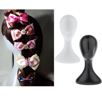 Plastikinis Manekenas Galvos Peruką Skrybėlę, Šaliką Stendas Modelis Salonas Namų Parduotuvė
