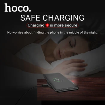 Hoco belaidis kroviklis 5W galia wireless charging pad 
