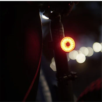 MEROCA Kelių Dviračių Super Vienas LED galiniai Žibintai Pažangios Automatinės Šviesos USB Imti MTB Dviratis