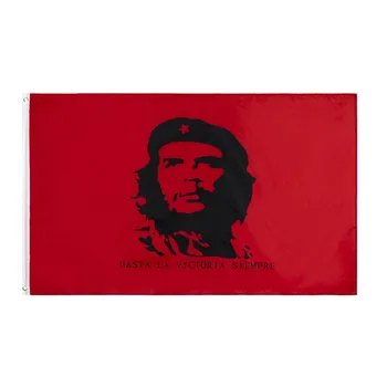 Kuba Che Guevaros vėliavos 90*150cm raudona Kubos lyderiai Vėliavos 3'x5' Reklama Žalvario Grommets Premium Jungtinių amerikos valstijų vėliava