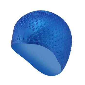 NAUJA Silikoninė Guma Plaukimo Kepuraitė 3D Ergonomiškas Dizainas Ausies Kišenės Suaugusių Vyrų, Moterų Vandeniui Plaukti Kepurės Kepurės Plaukimo Reikmenys