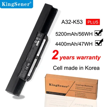 KingSener A32-K53 A41-K53 Nešiojamas baterija ASUS K53 K53E X54C X53S X53 K53S X53E K43E K43S K43U X43S X43SJ X43SV A43S A53 A53S