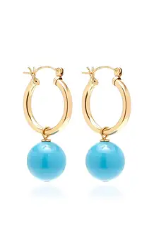 Bohemijos classic nerūdijančio plieno ausies žiedas kaip 14mm blue stone moterų auskarai 10 spalvų Baroko žavesys didmeninė auskarai 2020 naujas