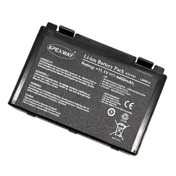 ApexWay 11.1 V Nešiojamas Baterija Asus a32-f82 a32-f52 a32 F52 f82 k50ij k50 K51 k50ab k40in k50id k50ij K40 k50in k60 k61 k70