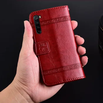 Note8 Atveju Piniginės Odos Flip Case for Xiaomi Redmi Pastaba 8 pro 