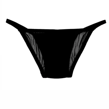 Nailono vyrų seksualus marškiniai, vyriški apatiniai 2019 karšto Mens Bikini Apatiniai Seksualus apatinės kelnės Gėjų Vyrų Skaidrus naujas mažas juosmens kvėpuojantis