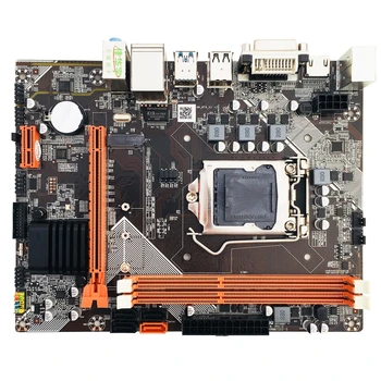 LGA1155 Lizdą M-ATX Motininės Palaikymas Integruota vaizdo plokštė VGA HDMI suderinamus DVI SATA3 HDD M. 2 NVME SSD DDR3