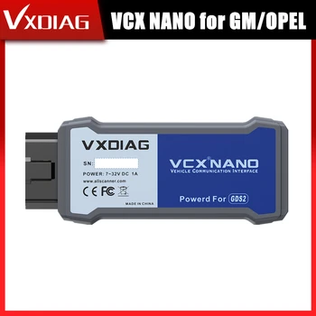 VXDIAG VCX NANO GM/OPEL GDS2 V21.0.01501/2020.4 Tech2WIN 16.02.24 Diagnostikos Įrankis Programavimo Sistemos